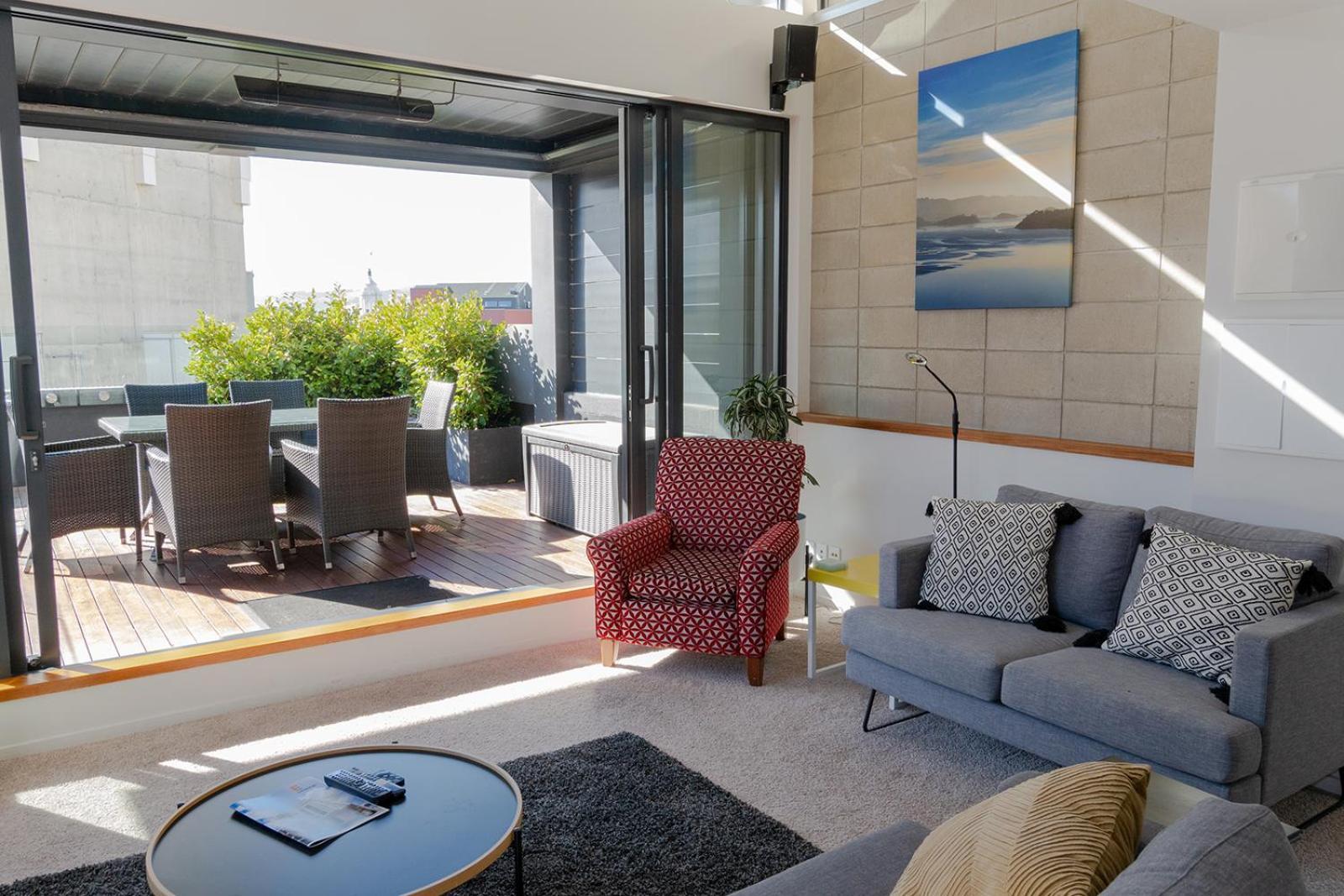 Deluxe Inner-City Apartment On Moray Dunedin Ngoại thất bức ảnh